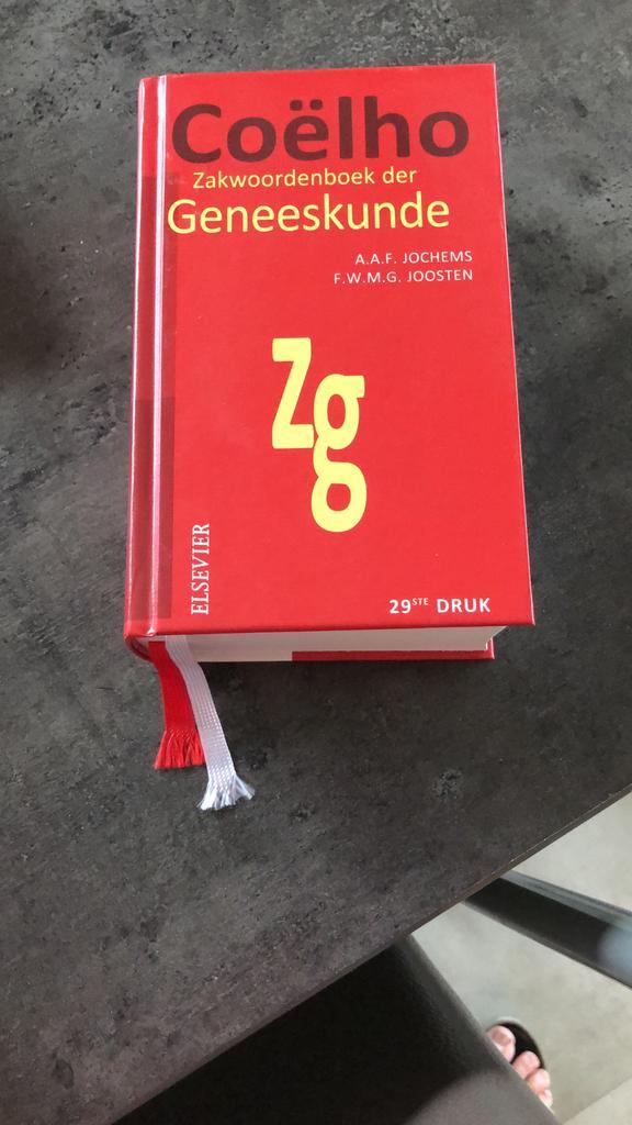 ... Coelho - Coëlho Zakwoordenboek der Geneeskunde, Boeken, Wetenschap, Zo goed als nieuw, Ophalen of Verzenden