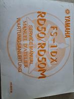 Service manual Yamaha FS1 en RD 50, Motoren, Handleidingen en Instructieboekjes, Ophalen of Verzenden, Yamaha