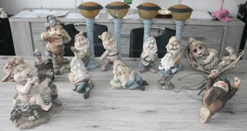 décorations de jardin Efteling et les nains  beschikbaar voor biedingen
