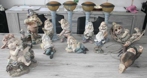 décorations de jardin Efteling et les nains, Tuin en Terras, Tuinbeelden, Gebruikt, Tuinkabouter, Overige materialen, Ophalen