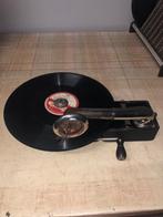 Antieke reis grammofoon  “Colibri”, Ophalen