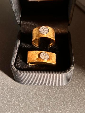 18k ring en kettinghanger beschikbaar voor biedingen