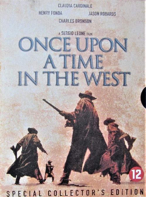 DVD BOX WESTERN- ONCE UPON A TIME IN THE WEST + BOEKJE, Cd's en Dvd's, Dvd's | Klassiekers, Zo goed als nieuw, Actie en Avontuur