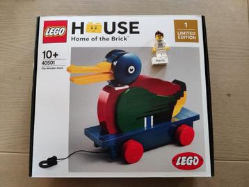 LEGO 40501 Wooden duck Lego House Home of the Brick beschikbaar voor biedingen