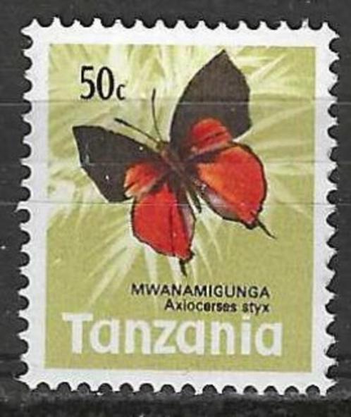 Tanzania 1973 - Yvert 39 - Verschillende vlinders (ZG), Postzegels en Munten, Postzegels | Afrika, Postfris, Tanzania, Verzenden