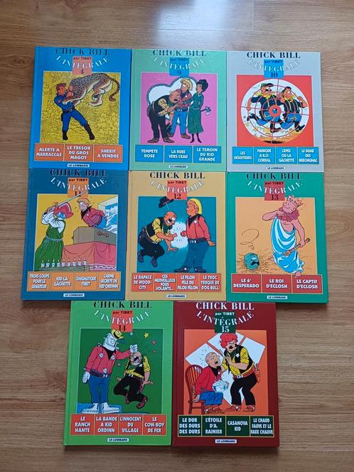Bd intégrale chick bill, Boeken, Stripverhalen, Zo goed als nieuw, Meerdere stripboeken, Ophalen of Verzenden