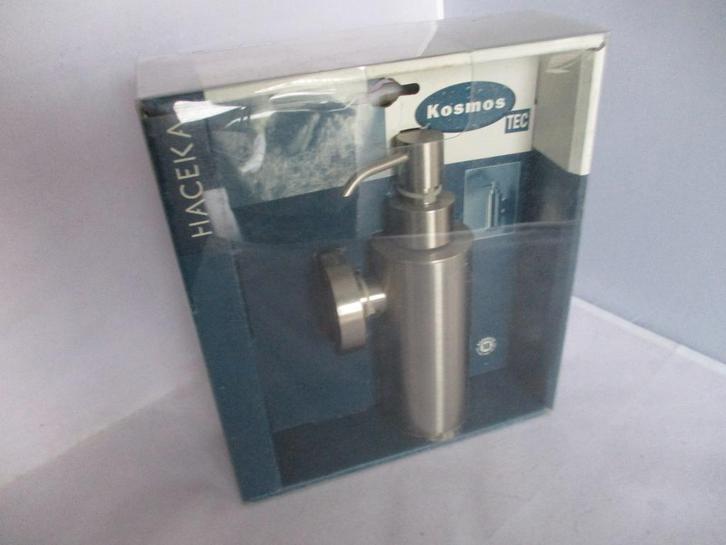 Zeep dispenser zeeppomp metaal nieuw haceka cosmos tec, Maison & Meubles, Salle de bain | Linge de bain & Accessoires, Neuf, Autres types