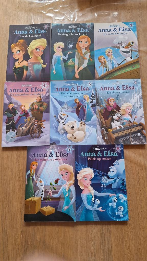 8 Boeken FROZEN "Anna&Elsa", Boeken, Kinderboeken | Jeugd | onder 10 jaar, Nieuw, Ophalen of Verzenden