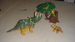 PLAYMOBIL TRICERATOPS ET SON BEBE 5234, Enfants & Bébés, Jouets | Playmobil, Enlèvement ou Envoi, Utilisé, Ensemble complet