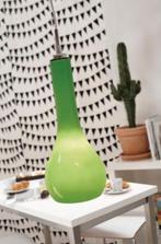 Set van 3 Nordlux RIPASSO 15 groene hangers, Huis en Inrichting, Lampen | Hanglampen, Ophalen, Zo goed als nieuw, Glas