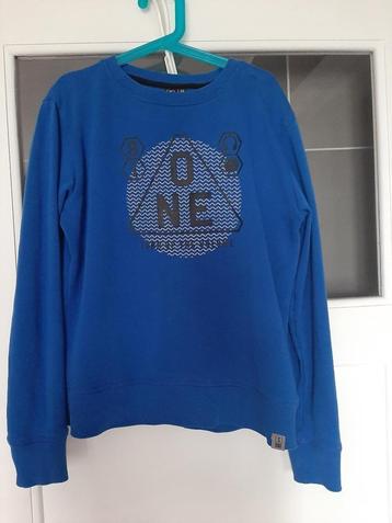 Sweater blauw SOMEONE 152 in mooie staat