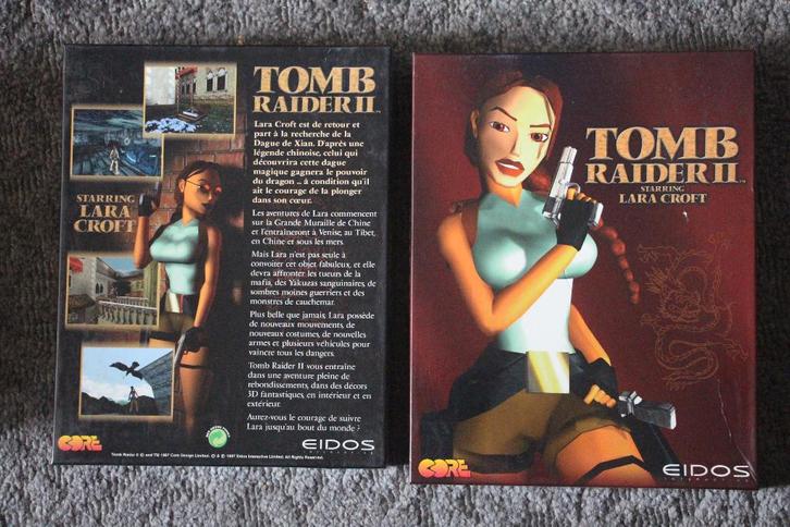 Tomb Raider II (pour PC) Big Box, Consoles de jeu & Jeux vidéo, Jeux | PC, Utilisé, Aventure et Action, 1 joueur, À partir de 7 ans