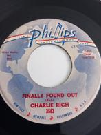 CHARLIE RICH. FINALLY FOUND OUT.  POPCORN USA 45T, Enlèvement ou Envoi, Comme neuf