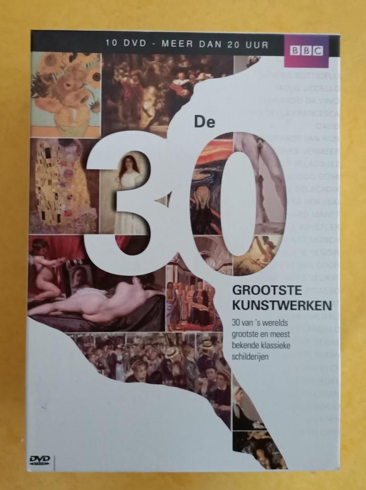 DVD-serie 300 grootste kunstwerken, Cd's en Dvd's, Dvd's | Tv en Series, Ophalen
