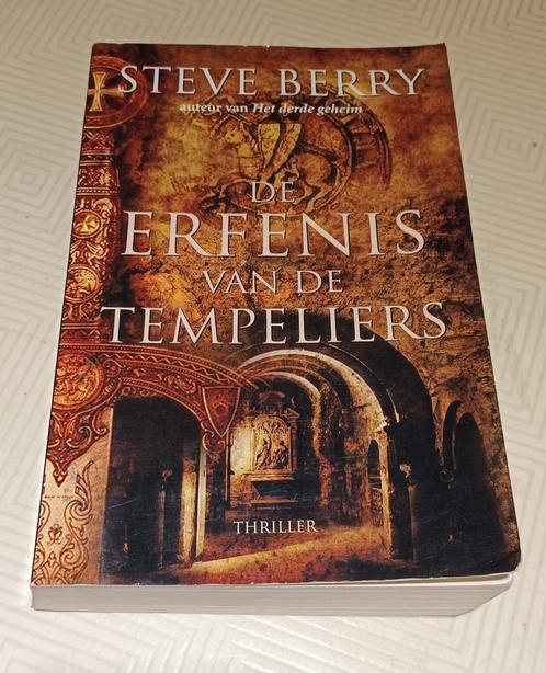 Steve Berry - De erfenis van de Tempeliers, Boeken, Thrillers, Zo goed als nieuw, Ophalen of Verzenden