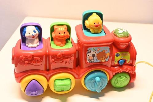 VTech Baby Dierenvriendjes Speelgoed Trein, Kinderen en Baby's, Speelgoed | Vtech, Zo goed als nieuw, 6 maanden tot 2 jaar, Ophalen