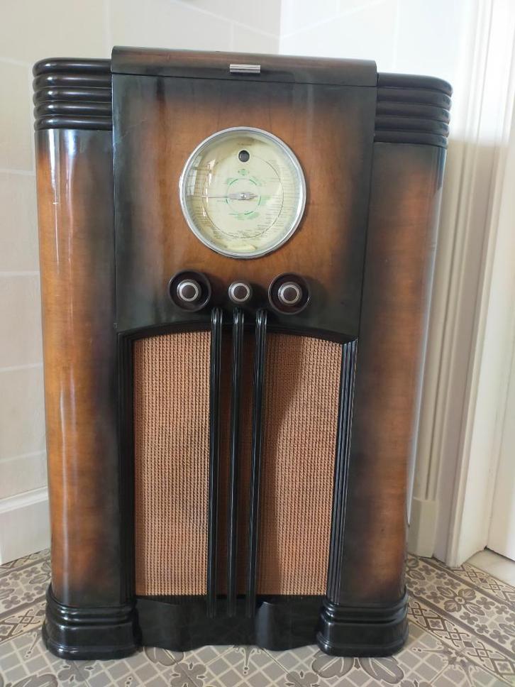 BELGISCHE ART DECO-RADIO „RELA”, Diversen, Overige Diversen, Gebruikt, Ophalen