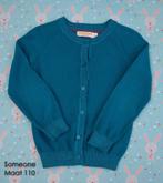 Cardigan Someone petrol - Maat 110, Kinderen en Baby's, Kinderkleding | Maat 110, Meisje, Trui of Vest, Ophalen of Verzenden, Zo goed als nieuw