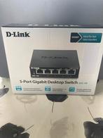 D-link gigabite, Computers en Software, Netwerk switches, Ophalen of Verzenden, Nieuw