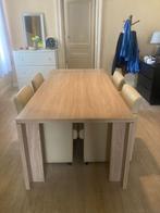 Table à manger + 4 chaises, Huis en Inrichting, Tafels | Eettafels, Ophalen, Gebruikt