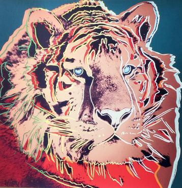 Andy Warhol “Siberian Tiger" - F&S II # 297 beschikbaar voor biedingen