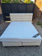Boxspring 160x200, Huis en Inrichting, Ophalen, Gebruikt, Tweepersoons, 160 cm