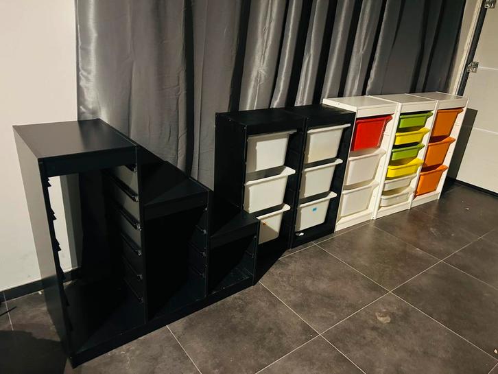 6x trofast speelgoedkasten, Kinderen en Baby's, Kinderkamer | Commodes en Kasten, Gebruikt, Ophalen