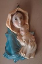 Antiek,porseleinen  Italiaans Mariabeeld, Ophalen of Verzenden
