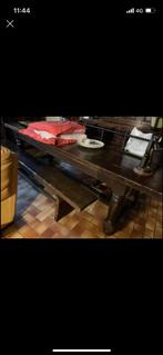 Table et bancs en chêne, Maison & Meubles