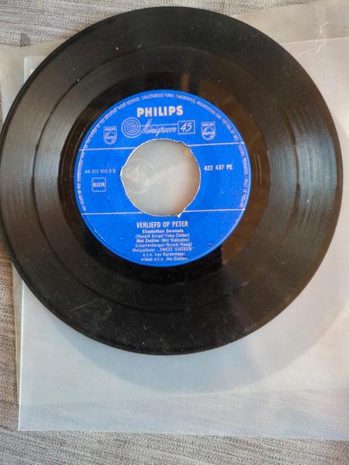 Sweet Sixteen  ‎– Verliefd Op Pete, Cd's en Dvd's, Vinyl Singles, Zo goed als nieuw, EP, Pop, Ophalen of Verzenden