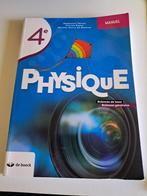 Manuel de Physique 4e de boeck, Livres, Enlèvement, Comme neuf, Physique