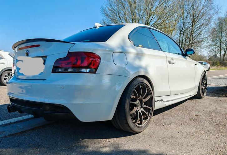 4 ADVAN RZ 18" velgen voor BMW e82 of andere, Michelin-bande, Auto-onderdelen, Carrosserie, BMW, Voor, Gebruikt, Ophalen