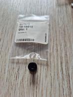 5 mm zwarte chirurgische schroeftunnelpiercing, Ophalen of Verzenden, Zo goed als nieuw