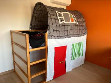 Tent kasteel voor over stapelbed beschikbaar voor biedingen