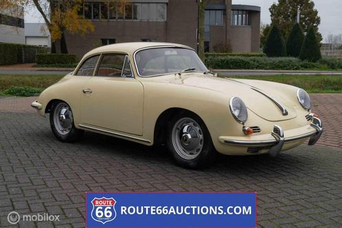 Porsche 356B Karmann 1961 | Route 66 auctions, Auto's, Oldtimers, Bedrijf, Te koop, Porsche, Benzine, Coupé, 2 deurs, Handgeschakeld