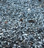 30m² grijze kiezel. Gratis!, Tuin en Terras, Grind, Keien en Split, Ophalen, Grind