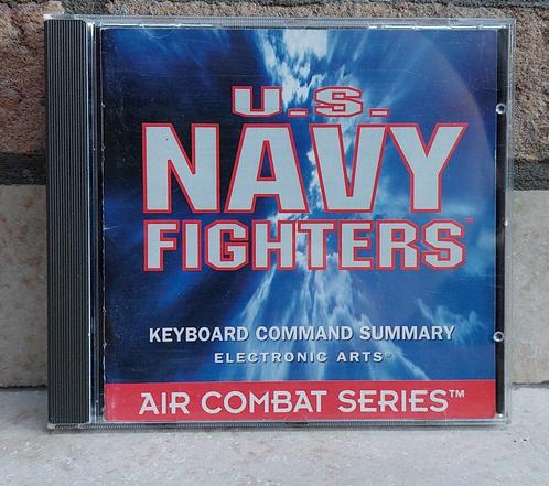 Cd-rom - Pc game - U.S. Navy Fighters - Incl. handleiding, Games en Spelcomputers, Games | Pc, Zo goed als nieuw, Vechten, 1 speler