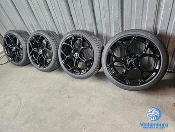 8mm! Nieuwe Audi A3 VW Golf 18 inch GMP zwarte velgen 5x112, Pneus et Jantes, Enlèvement ou Envoi, Véhicule de tourisme, Pneus été