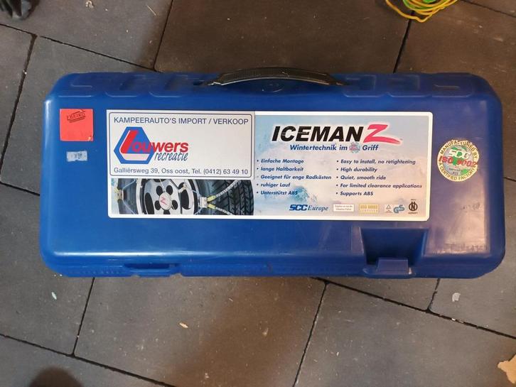 Sneeuwkettingen, Autos : Divers, Chaînes, Comme neuf, Enlèvement