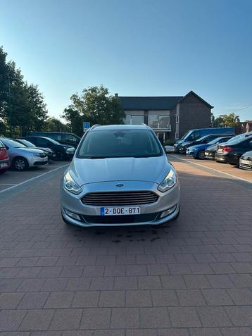Ford Galaxy 2.0 TDCi Auto Titane, Cuir, Argent ou Gris, 1800 kg, 7 places