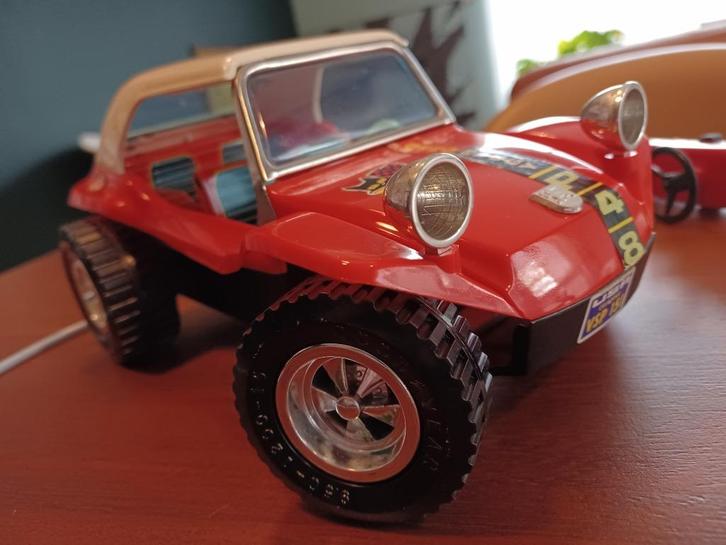 BUGGY MANX jouet ancien 70's Japan tin toy VW Cox Kever, Antiek en Kunst, Antiek | Speelgoed, Ophalen