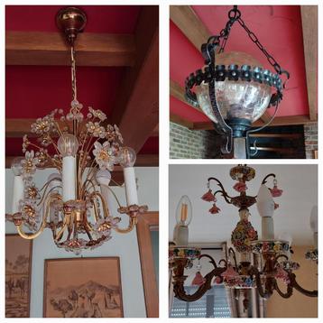 3 lamphouders/ 100 euro voor de 3 samen beschikbaar voor biedingen