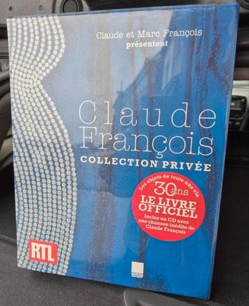 Claude Francois: groot boek + cd-collectie  beschikbaar voor biedingen