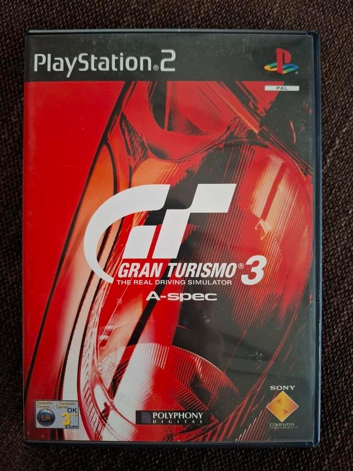 PS2 Gran Turismo 3 (compleet), Games en Spelcomputers, Games | Sony PlayStation 2, Zo goed als nieuw, Ophalen of Verzenden