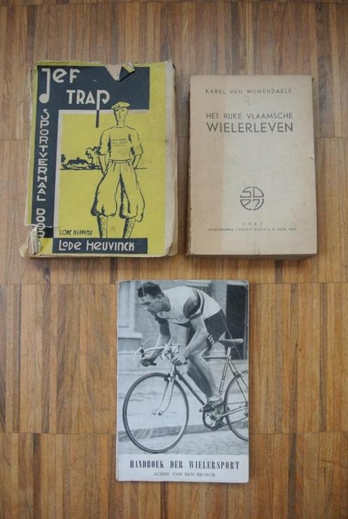 Oude wielersport boeken, Livres, Livres de sport, Utilisé, Enlèvement ou Envoi
