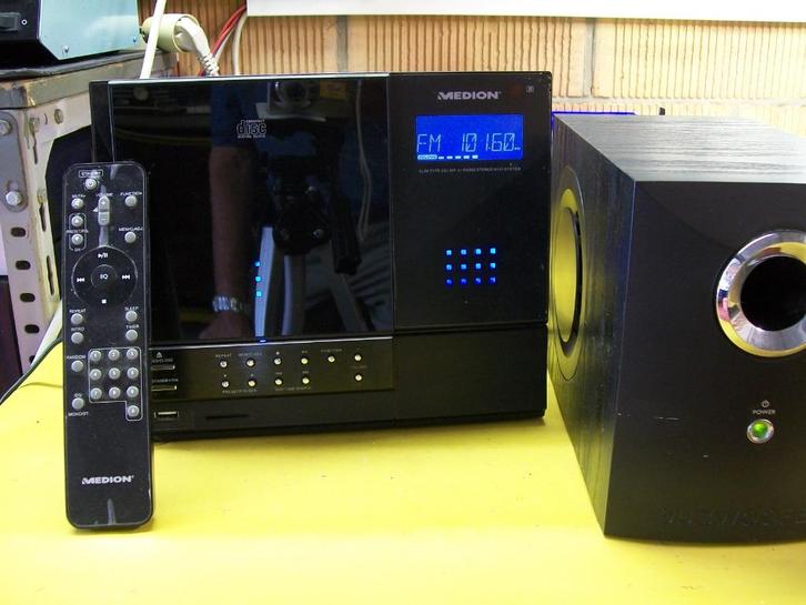 Medion mini keten., Audio, Tv en Foto, Stereoketens, Zo goed als nieuw, Cd-speler, Tuner of Radio, Speakers, Overige merken, MP3-aansluiting