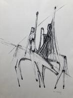 litho Marcel Mazy (1931), Antiquités & Art, Enlèvement ou Envoi