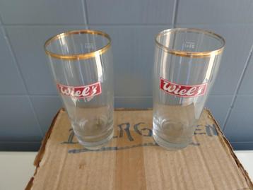 wiels bierglazen  beschikbaar voor biedingen