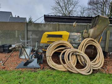 TURBOSOL prof.zwaar CHAPE & betonmachine pomp overnamen mog., Ophalen of Verzenden, Gebruikt