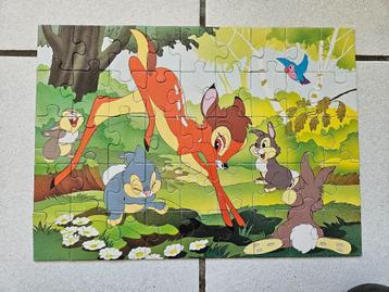 Puzzle disney Bambi 45 pieces beschikbaar voor biedingen